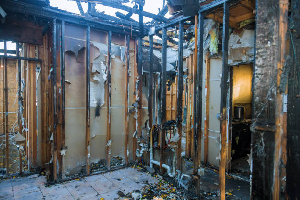 Professional Fire Damage Removal technician working in Dalton Gardens, ID